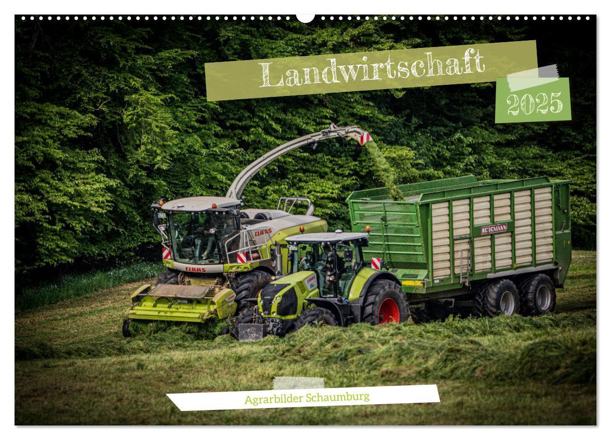 Cover: 9783383947506 | Landwirtschaft 2025 (Wandkalender 2025 DIN A2 quer), CALVENDO...