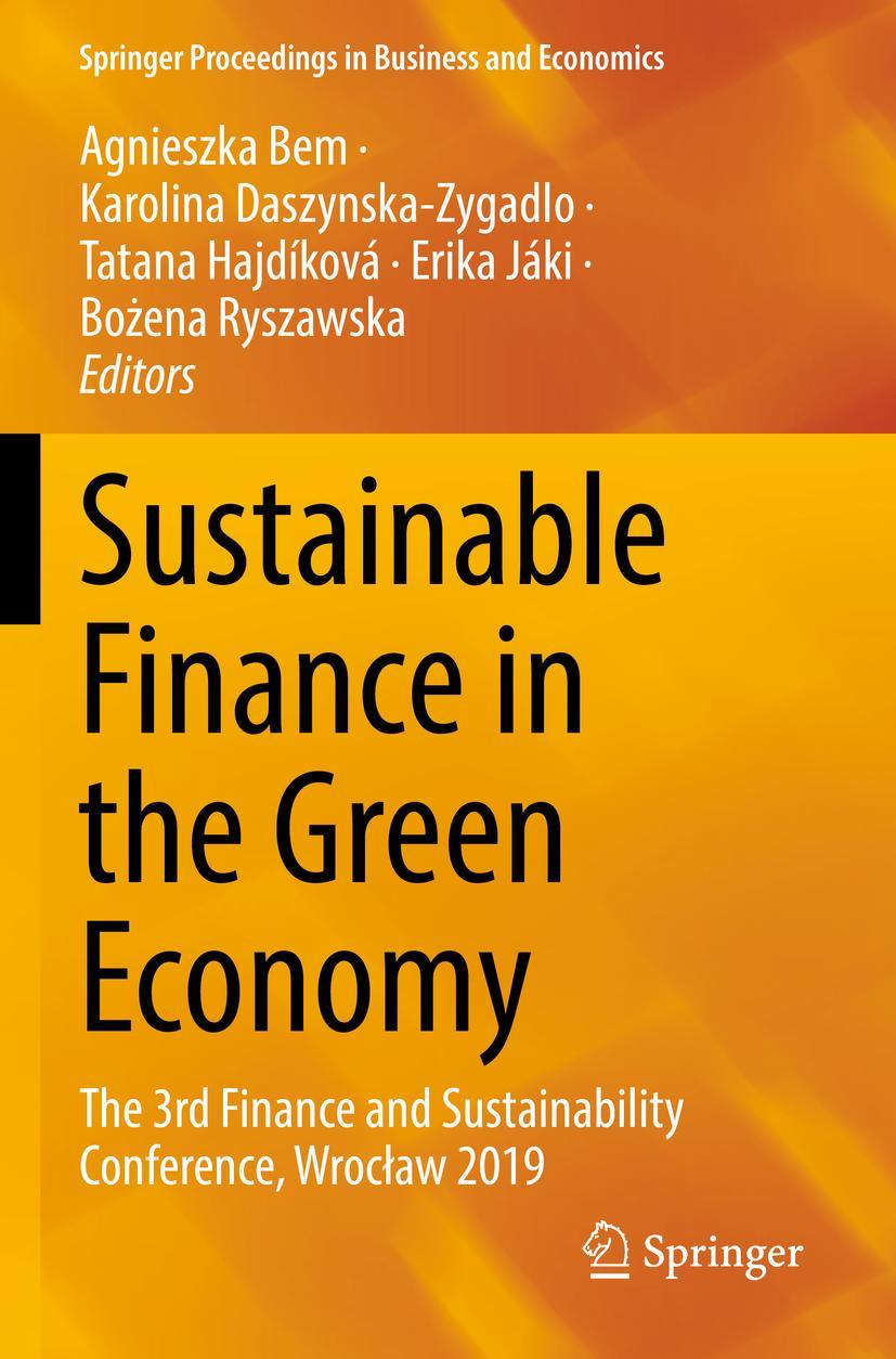 Cover: 9783030816650 | Sustainable Finance in the Green Economy | Agnieszka Bem (u. a.)