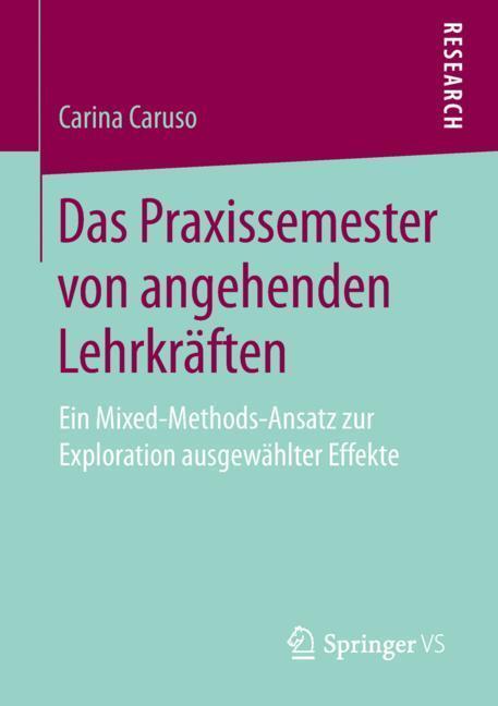 Cover: 9783658261924 | Das Praxissemester von angehenden Lehrkräften | Carina Caruso | Buch