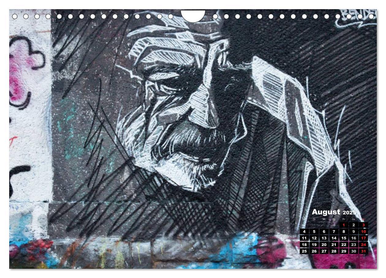 Bild: 9783435738243 | Street-Art 2025 / CH-Version (Wandkalender 2025 DIN A4 quer),...