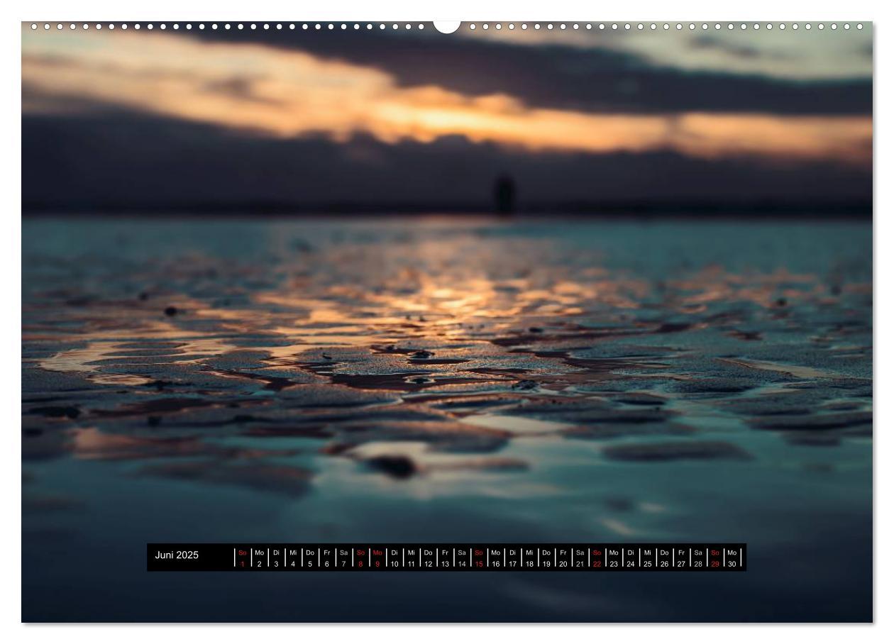 Bild: 9783435489039 | Abendlicht über der Nordsee (Wandkalender 2025 DIN A2 quer),...