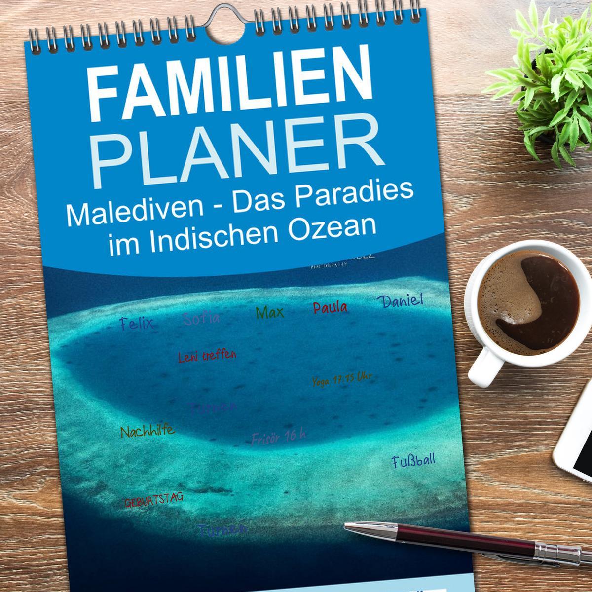 Bild: 9783457121429 | Familienplaner 2025 - Malediven ¿ Das Paradies im Indischen Ozean...