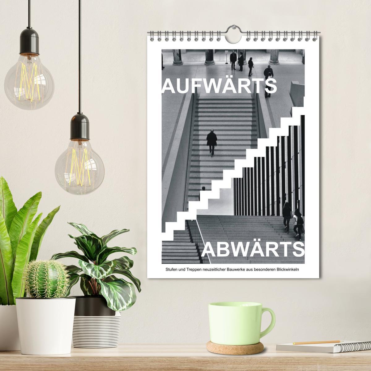 Bild: 9783457043400 | AUFWÄRTS - ABWÄRTS (Wandkalender 2025 DIN A4 hoch), CALVENDO...