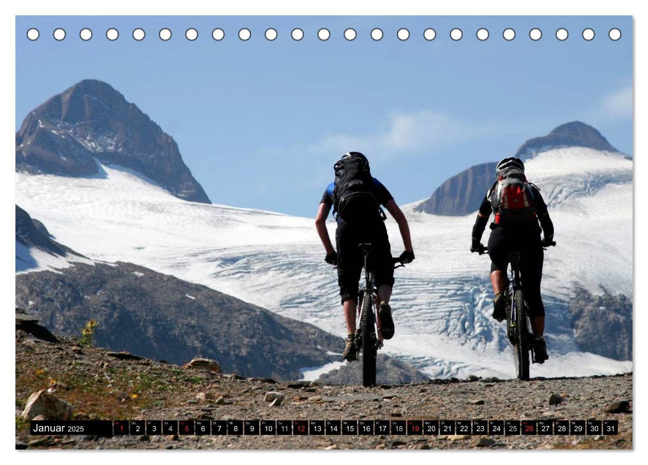 Bild: 9783435822225 | Mountainbike Spirit 2025 (Tischkalender 2025 DIN A5 quer), CALVENDO...