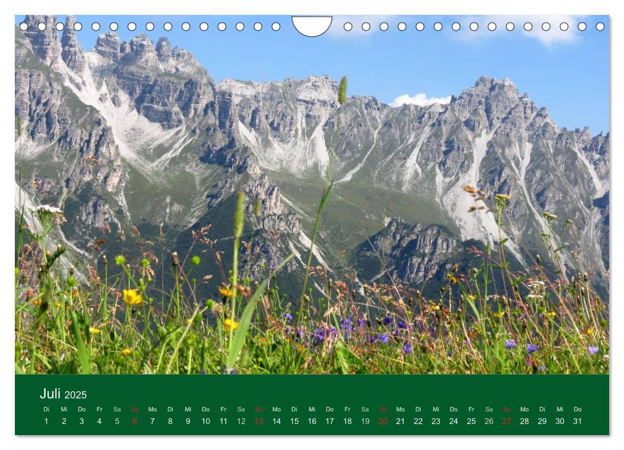 Bild: 9783435740789 | Stubaital (Wandkalender 2025 DIN A4 quer), CALVENDO Monatskalender