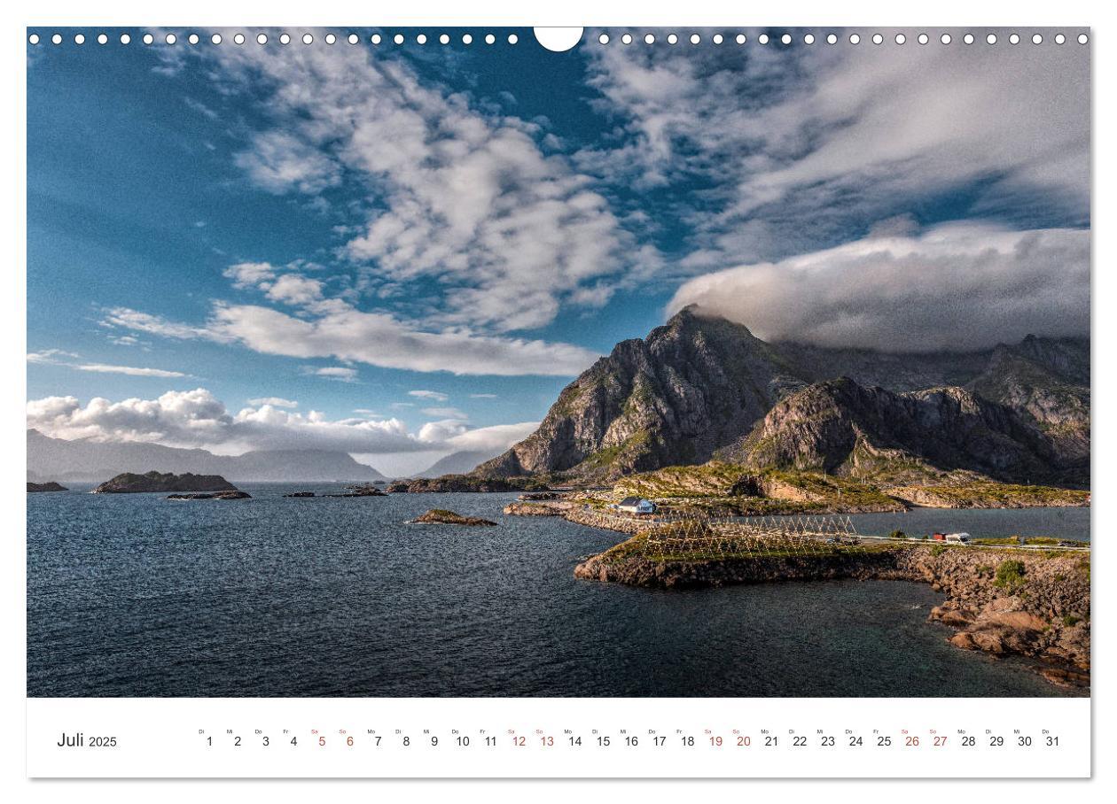 Bild: 9783435340071 | Nordland ¿ Die Weite Skandinaviens (Wandkalender 2025 DIN A3 quer),...