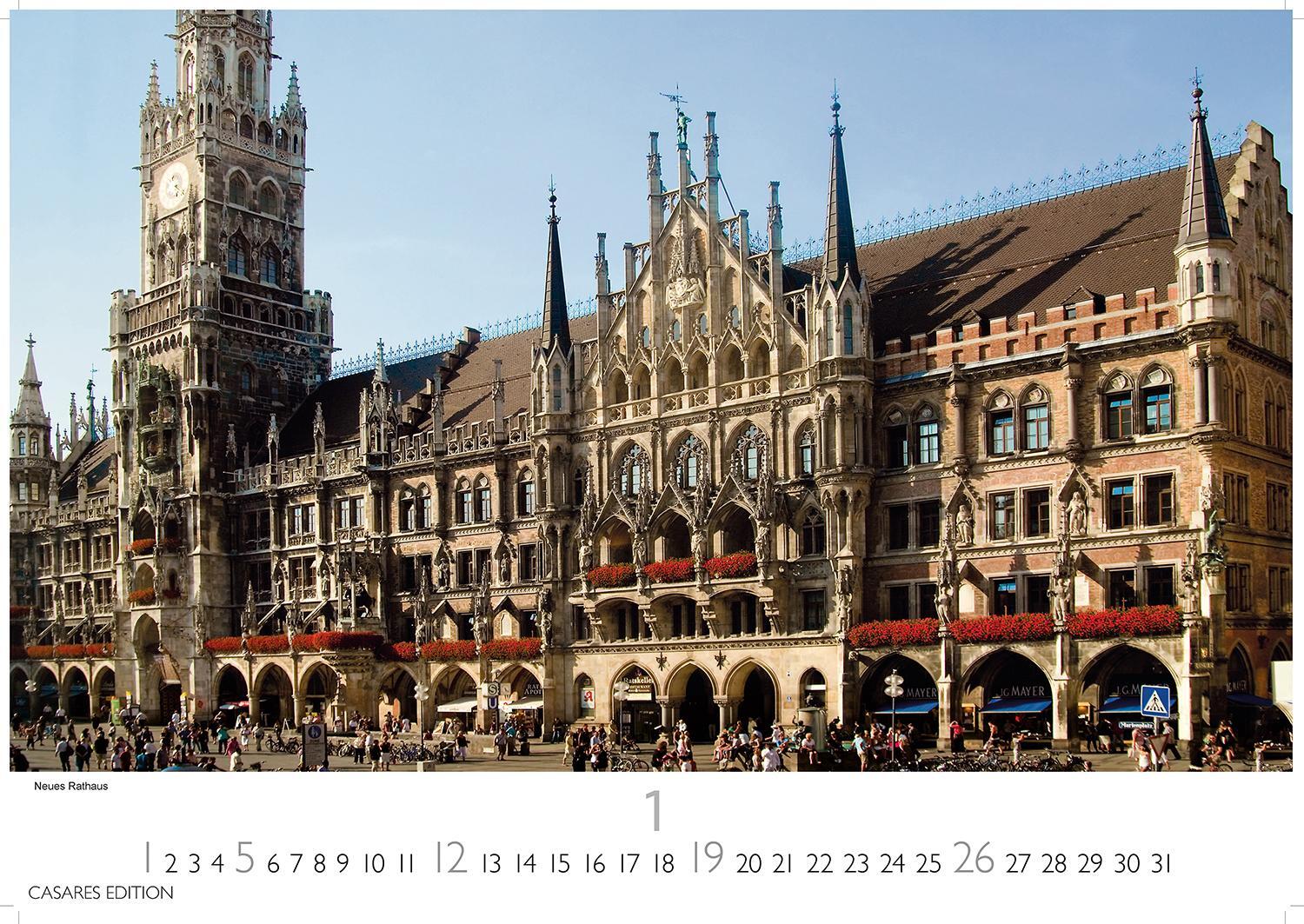 Bild: 9781835243060 | München 2025 L 35x50cm | Kalender | 14 S. | Deutsch | 2025