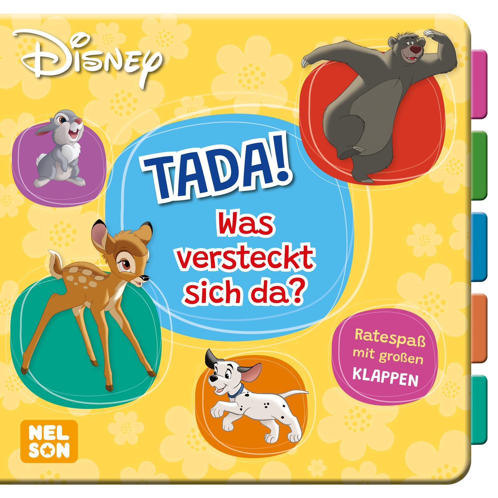 Cover: 9783845128115 | Disney: Tada! Was versteckt sich da? | Ratespaß mit großen Klappen