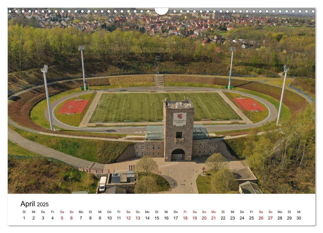 Bild: 9783383947278 | Zwickau - Luftaufnahmen (Wandkalender 2025 DIN A3 quer), CALVENDO...