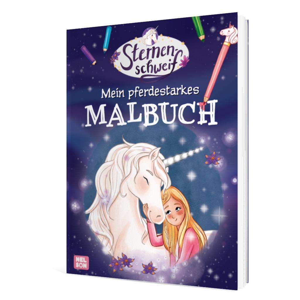 Bild: 9783845123875 | Sternenschweif: Mein pferdestarkes Malbuch | Taschenbuch | Malbuch