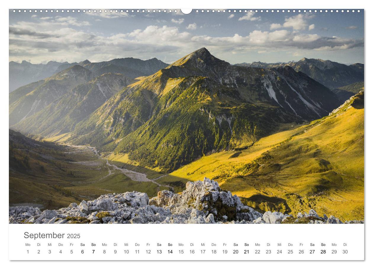 Bild: 9783435375769 | Die Schönheit der Alpen (Wandkalender 2025 DIN A2 quer), CALVENDO...