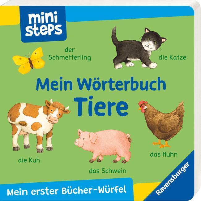 Bild: 9783473317714 | ministeps: Mein erster Bücher-Würfel: Meine ersten Wörter (Bücher-Set)