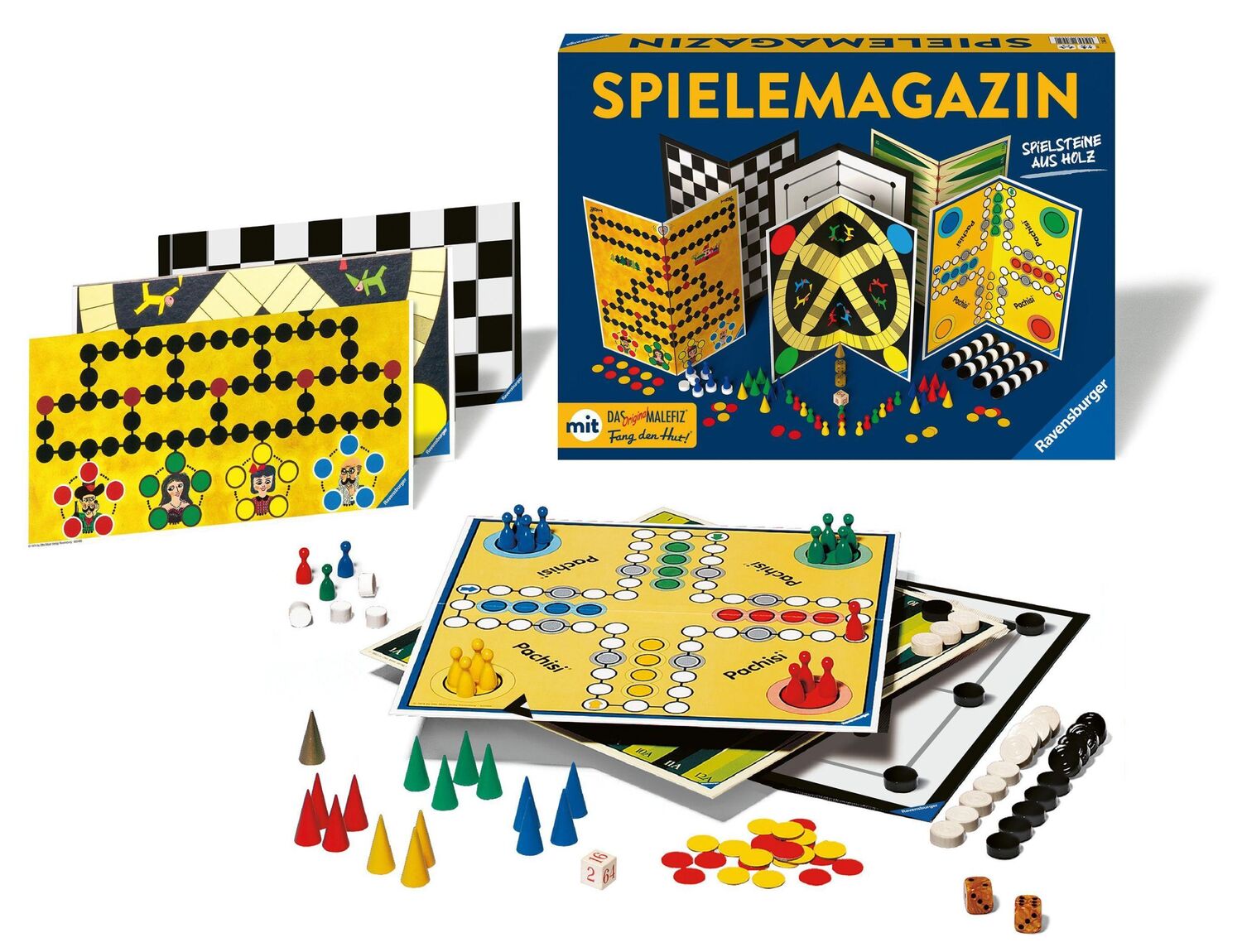 Bild: 4005556272952 | Ravensburger 27295 - Spiele Magazin, Spielesammlung mit vielen...