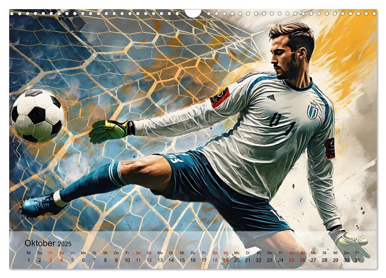 Bild: 9783457178843 | Fußball - Finale (Wandkalender 2025 DIN A3 quer), CALVENDO...