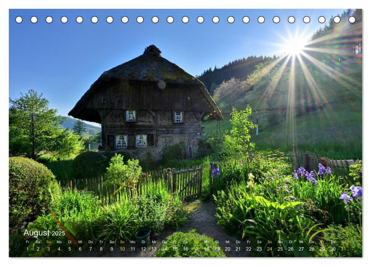 Bild: 9783457235546 | Faszination Schwarzwald (Tischkalender 2025 DIN A5 quer), CALVENDO...