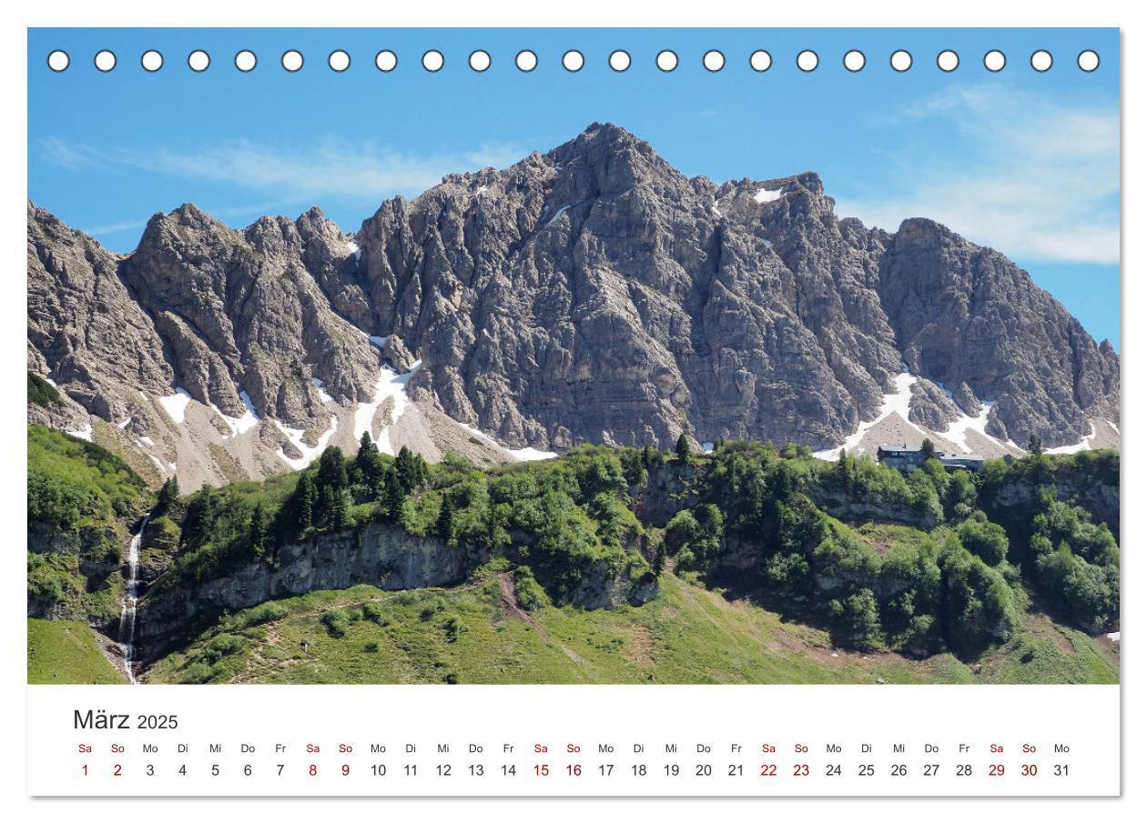 Bild: 9783383988691 | Bergerlebnisse im Tannheimer Tal (Tischkalender 2025 DIN A5 quer),...