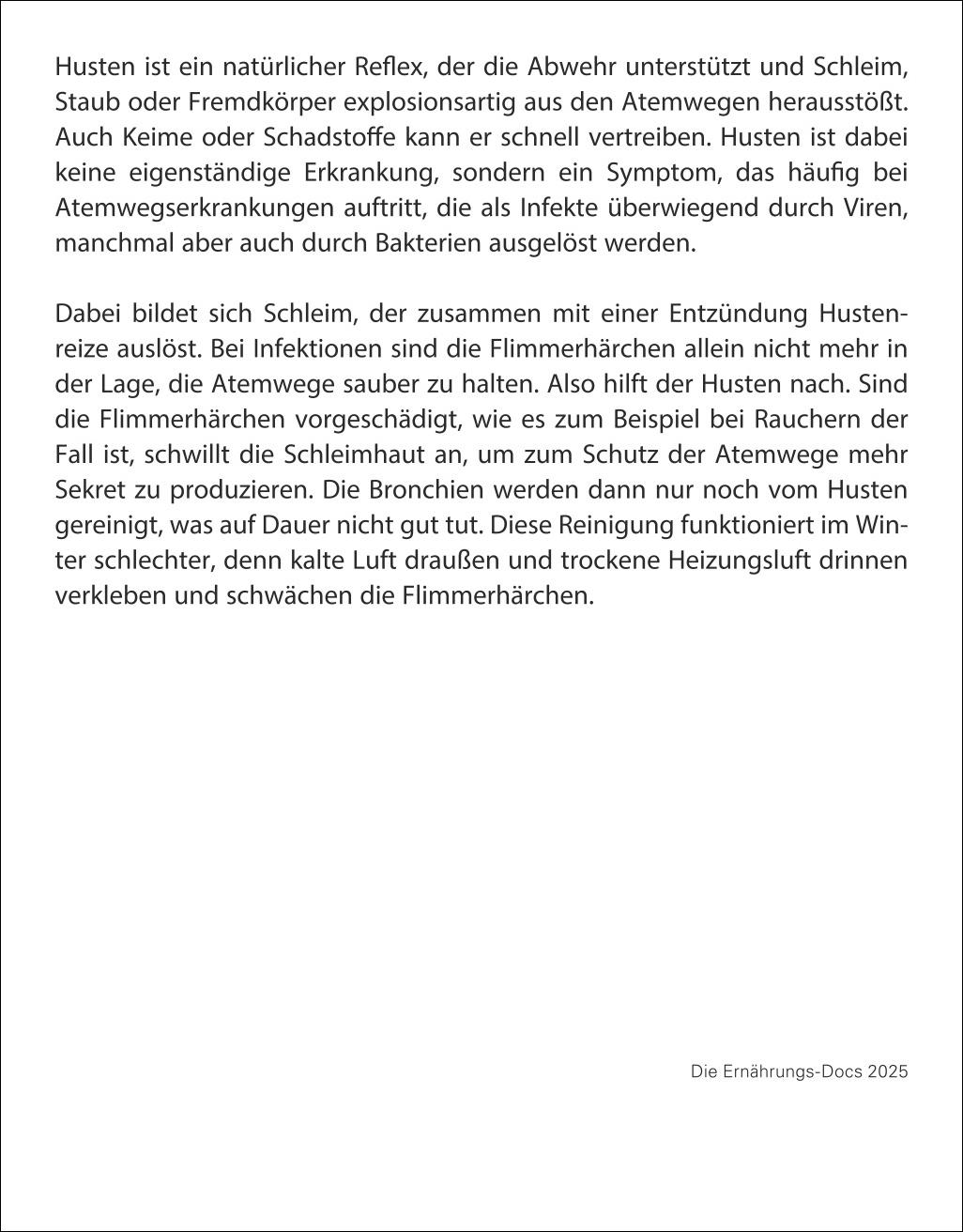 Bild: 9783756409105 | Die Ernährungs-Docs - Gesund durch das Jahr Tagesabreißkalender 2025