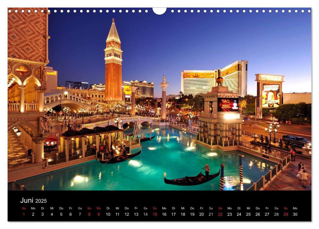 Bild: 9783435840021 | Las Vegas (Wandkalender 2025 DIN A3 quer), CALVENDO Monatskalender