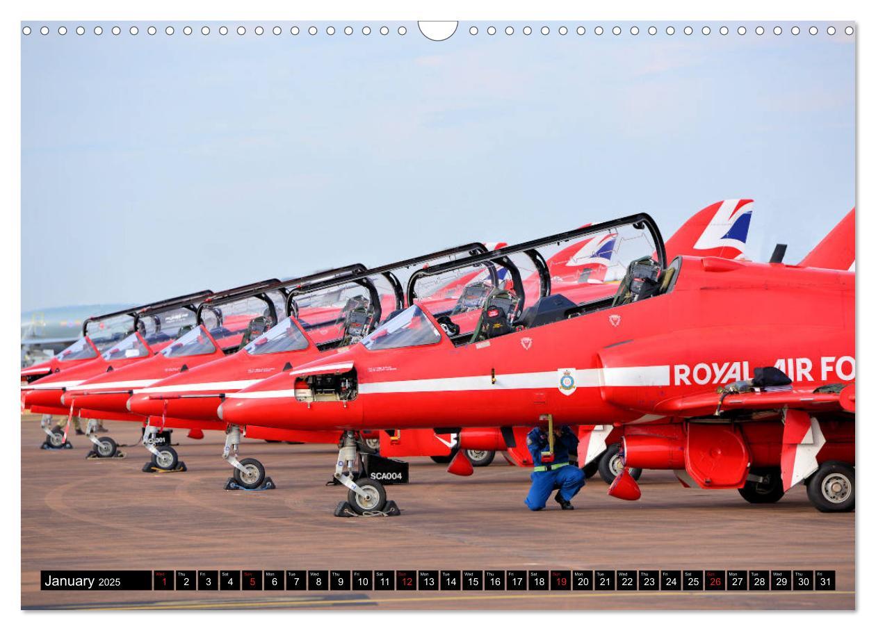 Bild: 9781325941025 | Royal Air Force The Red Arrows Formation Team (Wall Calendar 2025...