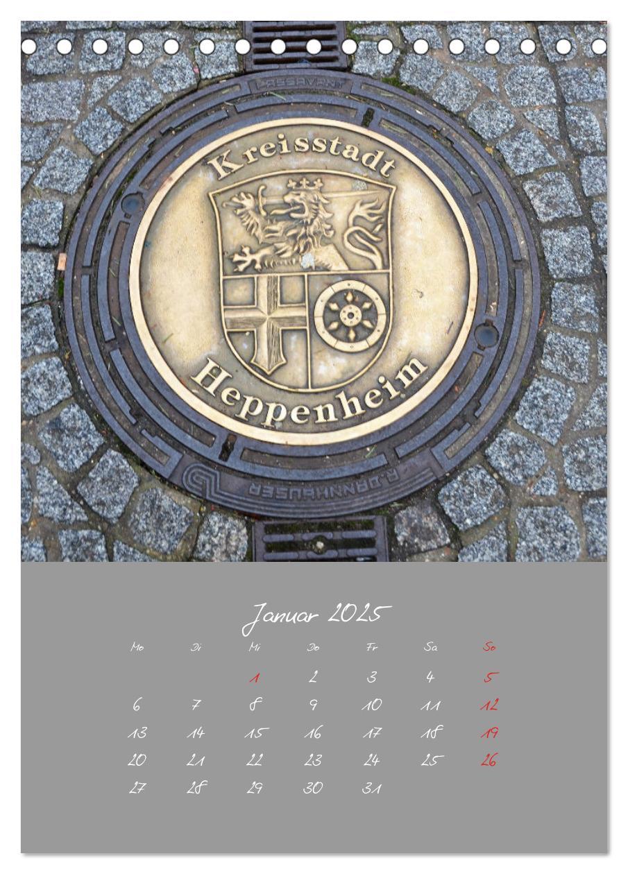 Bild: 9783435951321 | Faszination Kanaldeckel (Tischkalender 2025 DIN A5 hoch), CALVENDO...