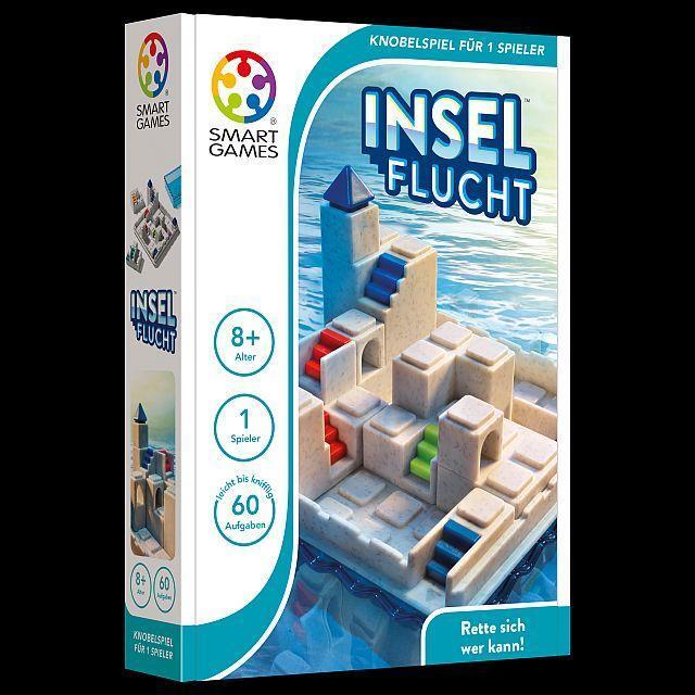 Cover: 5414301522201 | Insel-Flucht | Knobelspiel für 1 Spieler | Smart Games | Spiel | 2021