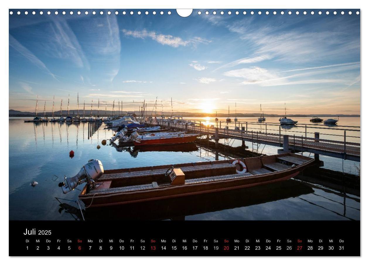 Bild: 9783435783564 | Bodensee - Uferlandschaften im schönsten Licht 2025 (Wandkalender...