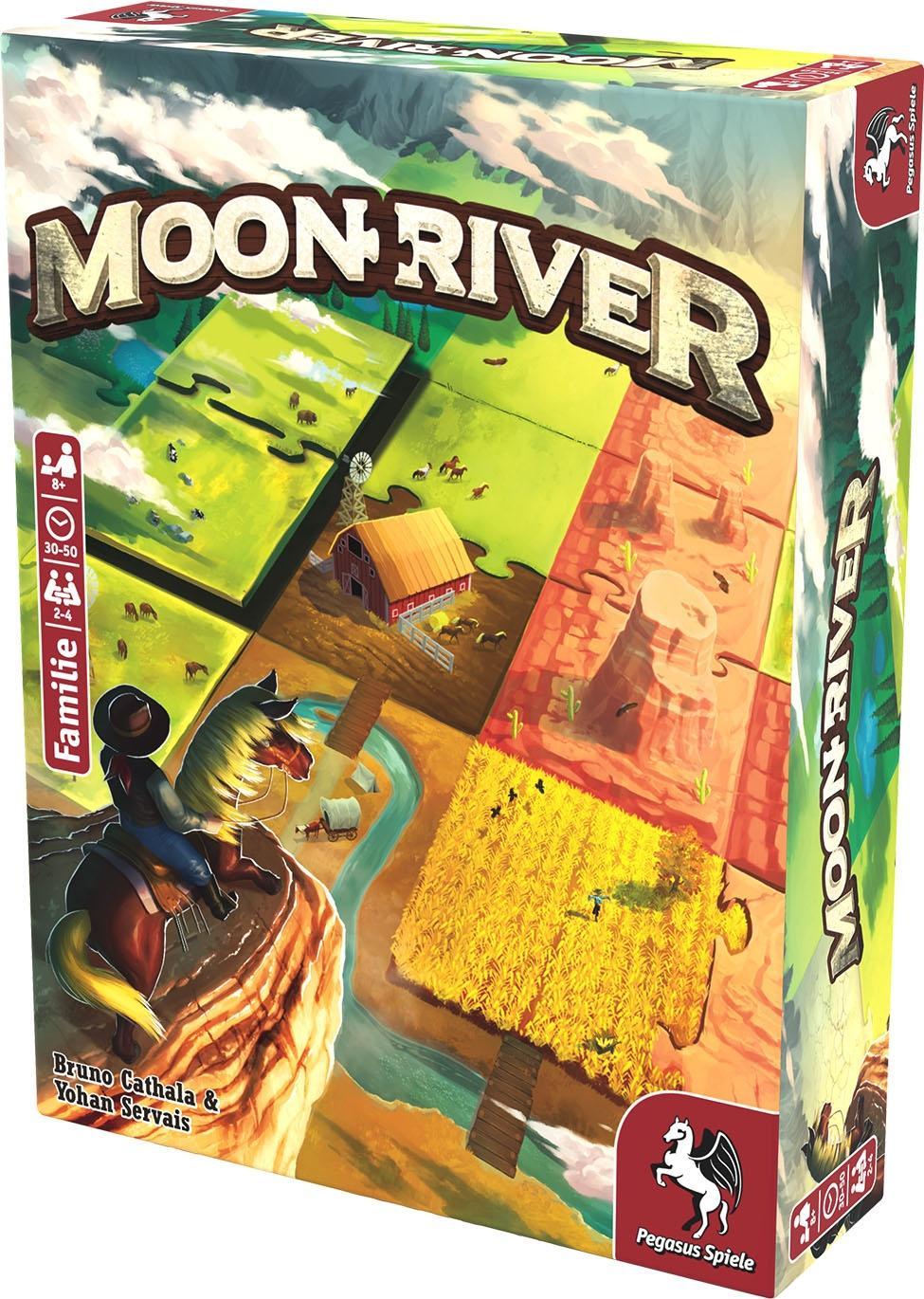 Bild: 4250231736285 | Moon River | Bruno Cathala | Spiel | 57115G | Deutsch | 2023 | Pegasus