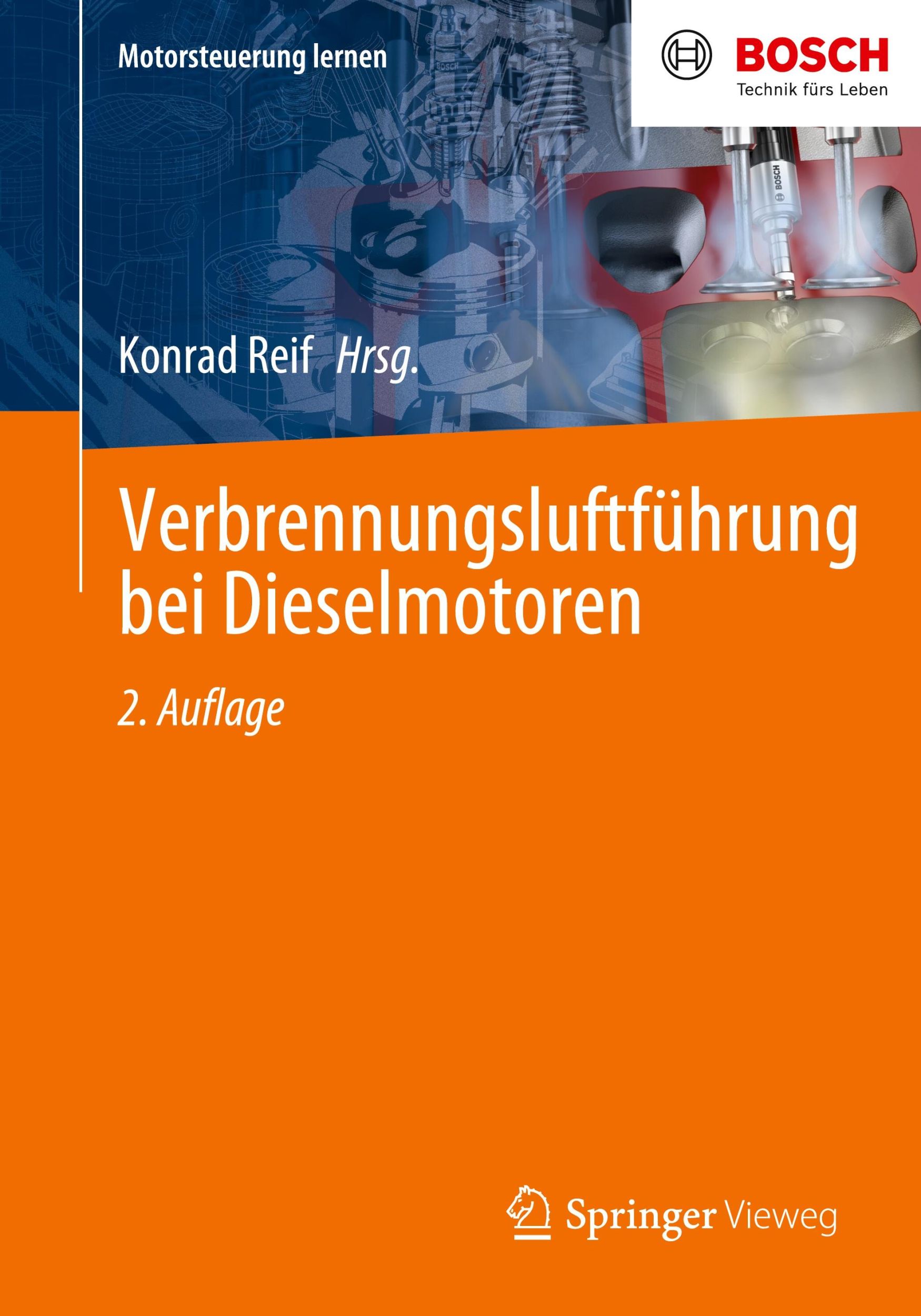 Cover: 9783658387259 | Verbrennungsluftführung bei Dieselmotoren | Konrad Reif | Taschenbuch