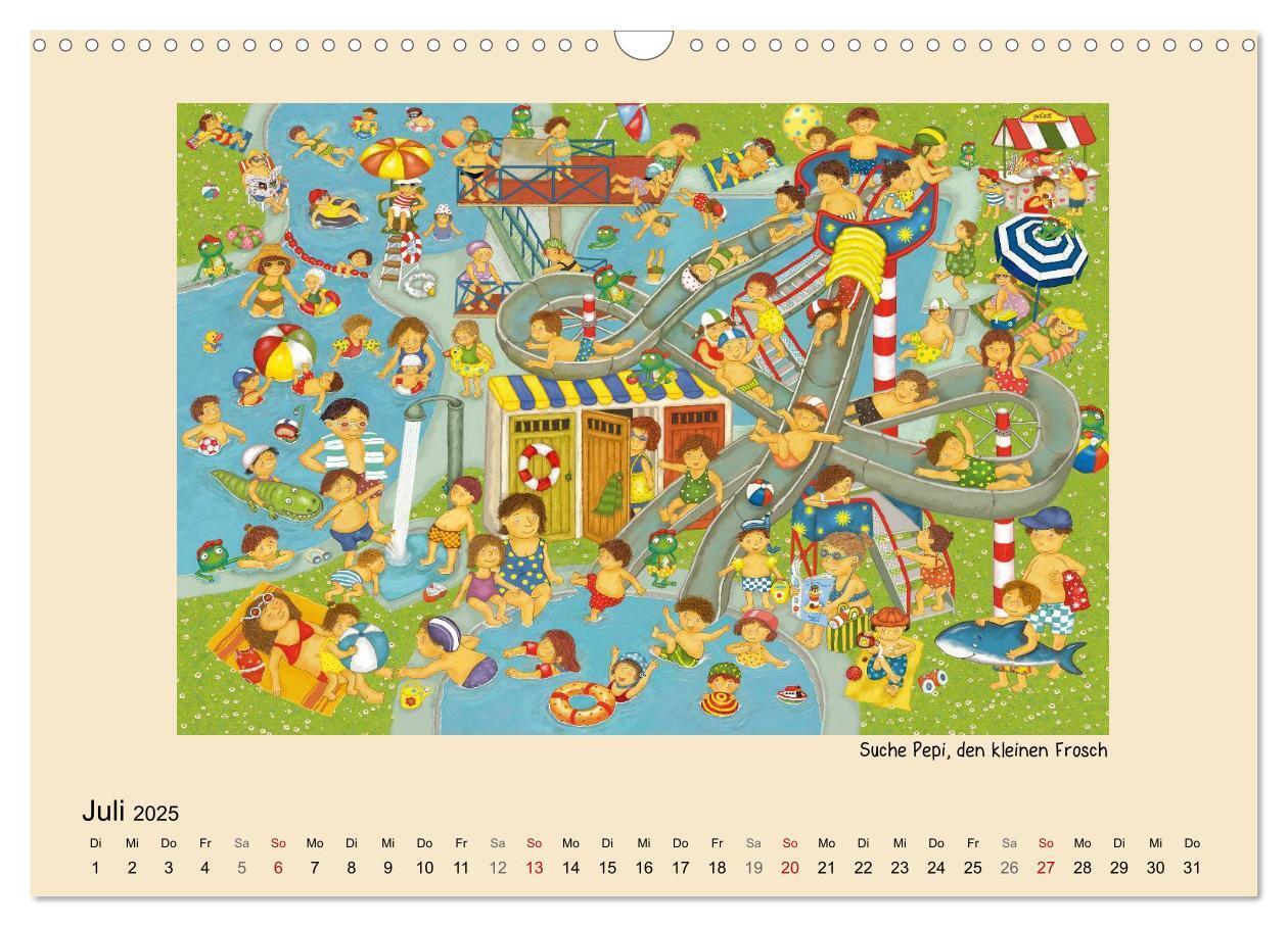 Bild: 9783435835188 | Wimmelbilder (Wandkalender 2025 DIN A3 quer), CALVENDO Monatskalender