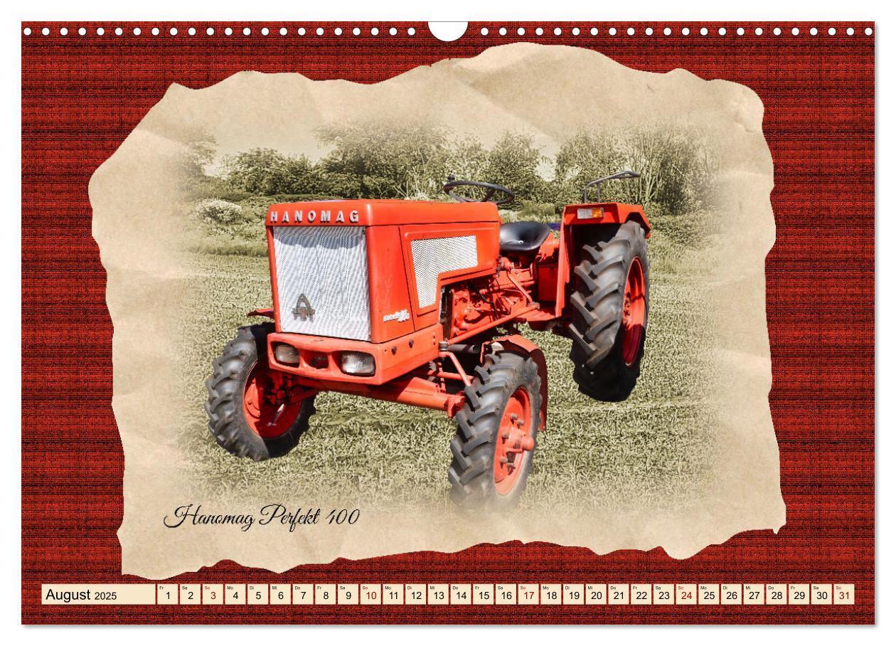 Bild: 9783383863028 | Hanomag Schlepper (Wandkalender 2025 DIN A3 quer), CALVENDO...