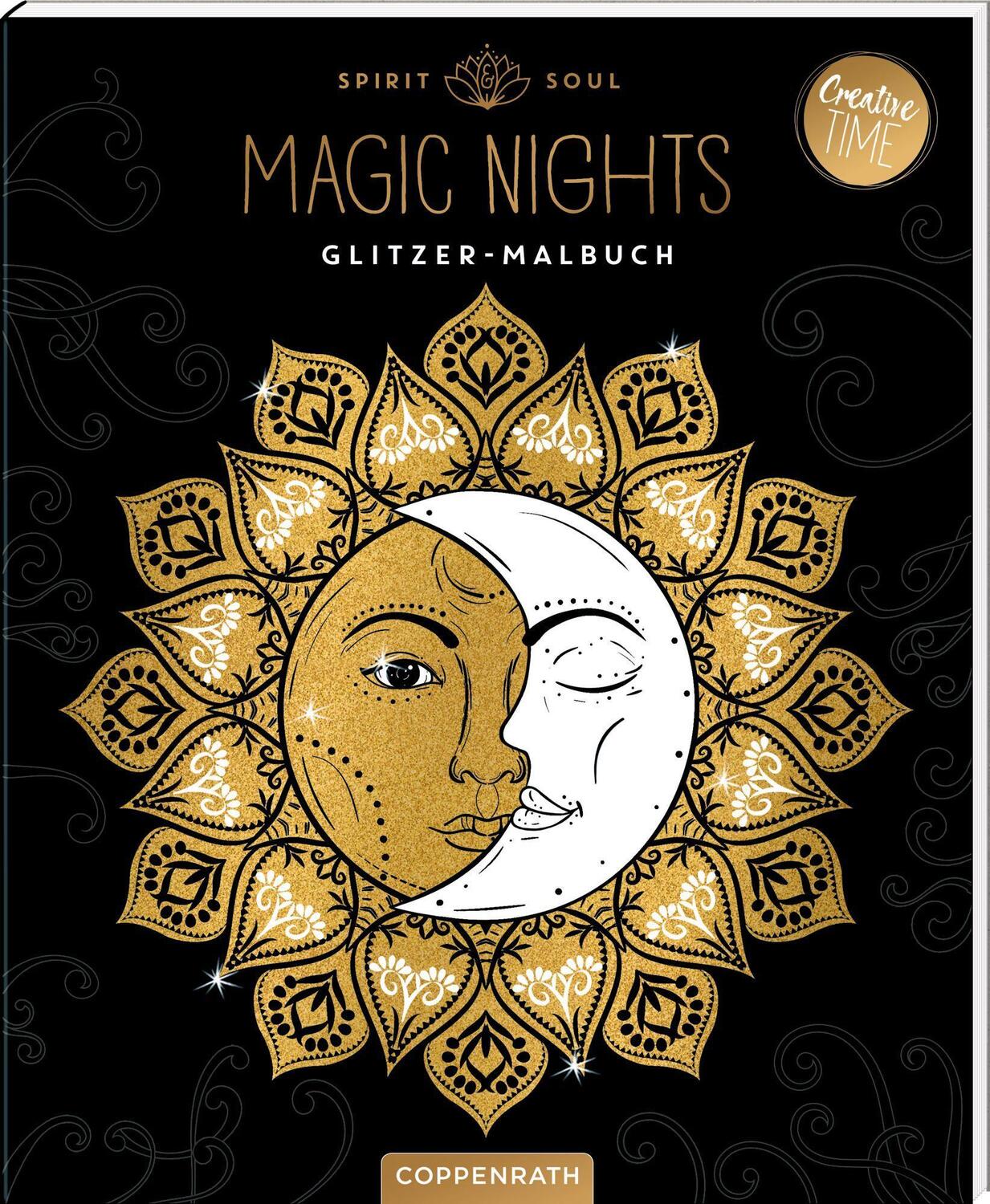 Cover: 4050003955797 | Spirit &amp; Soul , Magic Nights | Glitzer-Malbuch | Taschenbuch | 60 S.