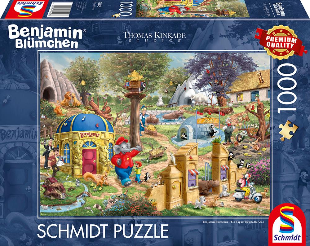 Cover: 4001504584238 | Benjamin Blümchen, Ein Tag im Neustädter Zoo | Spiel | 58423 | Deutsch