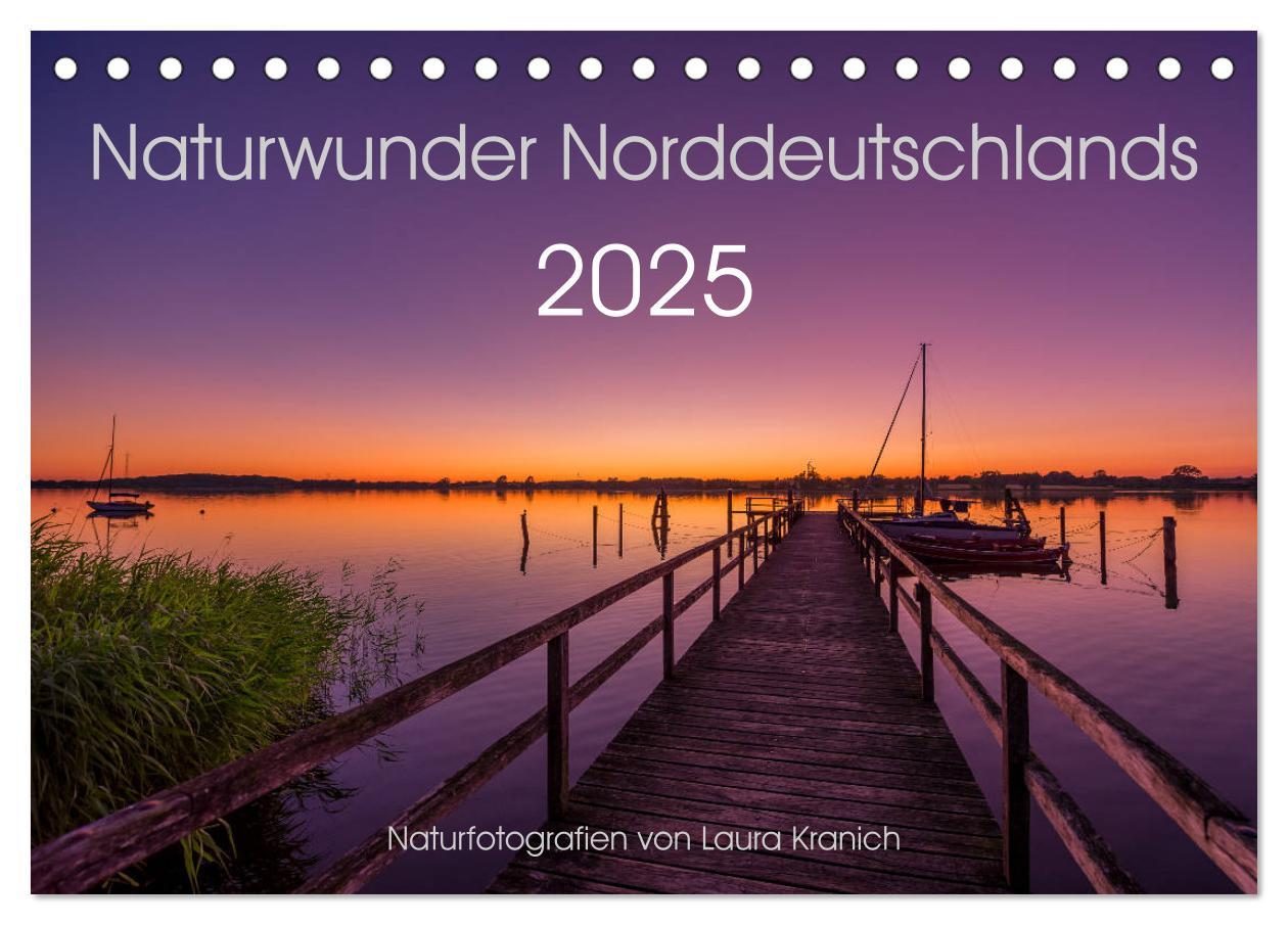 Cover: 9783435388936 | Naturwunder Norddeutschlands (Tischkalender 2025 DIN A5 quer),...