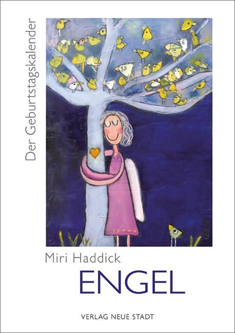 Cover: 9783734612084 | MIRI's Geburtstagskalender "Engel" | Wandkalender | Miri Haddick