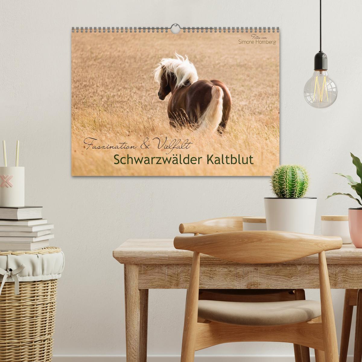 Bild: 9783435336388 | Faszination und Vielfalt - Schwarzwälder Kaltblut (Wandkalender...