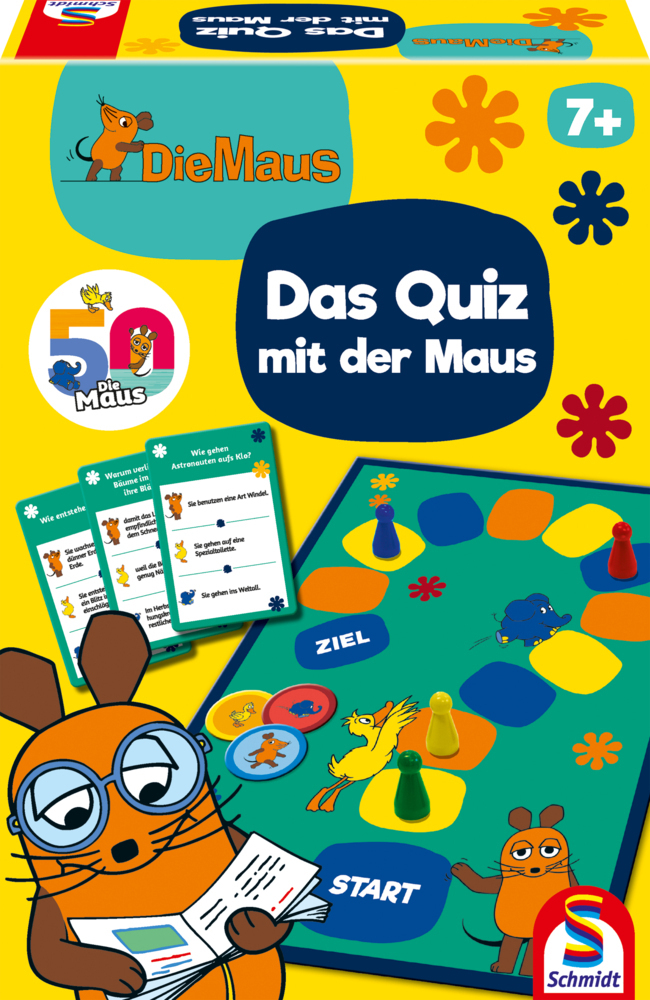 Cover: 4001504406134 | Die Maus, Das Quiz mit der Maus | Kinderspiele | Spiel | Brettspiel