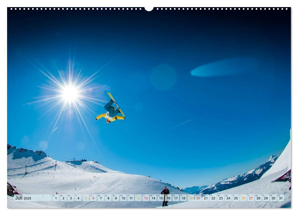 Bild: 9783435365142 | Snowboard - so cool (hochwertiger Premium Wandkalender 2025 DIN A2...