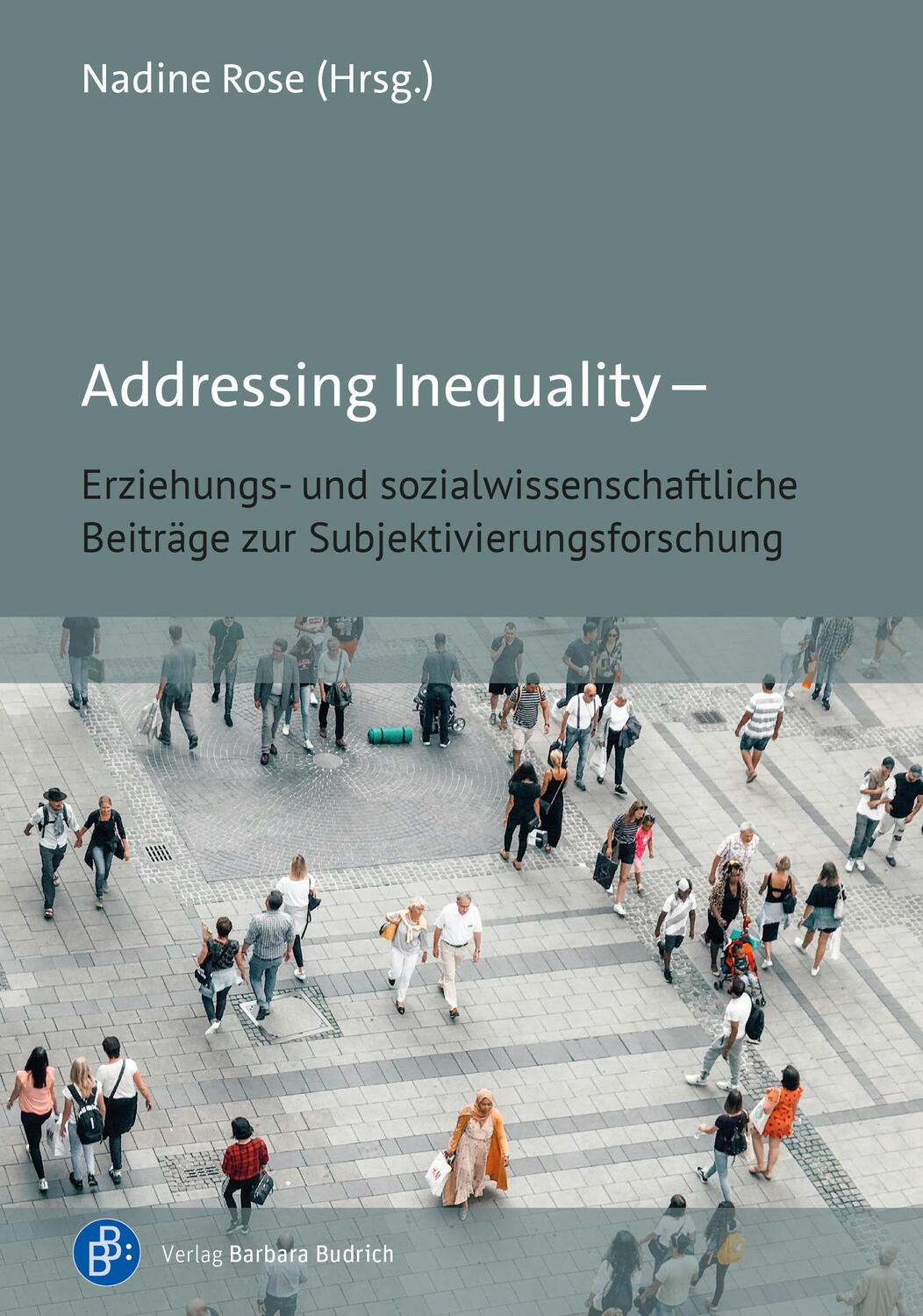 Cover: 9783847430117 | Addressing Inequality - Erziehungs- und sozialwissenschaftliche...