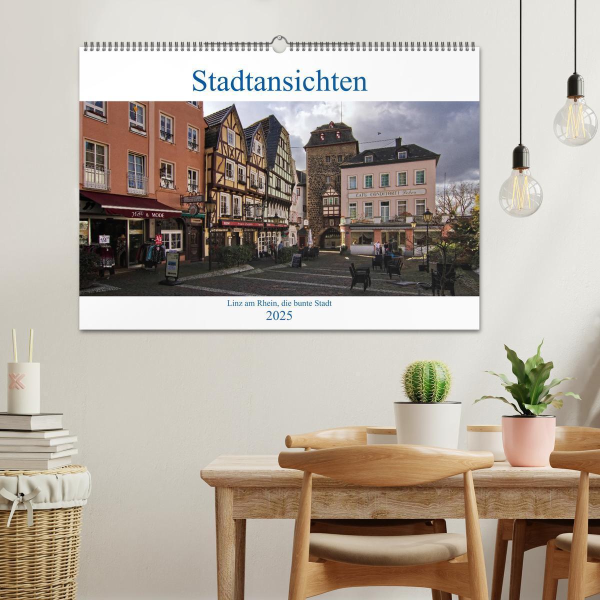 Bild: 9783435292790 | Stadtansichten, Linz am Rhein die bunte Stadt (Wandkalender 2025...