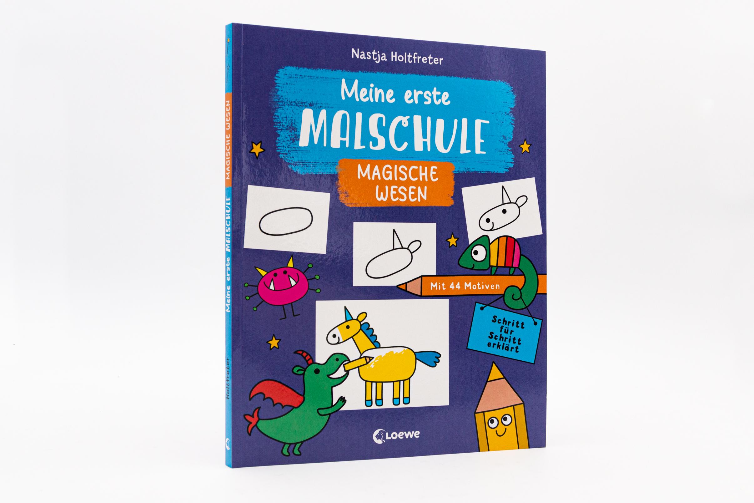 Bild: 9783743210349 | Meine erste Malschule - Magische Wesen | Loewe Kreativ | Taschenbuch