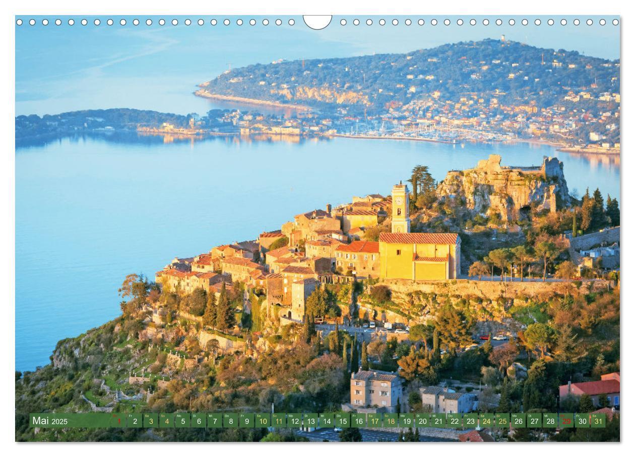 Bild: 9783383776618 | Lebendige Cote d'Azur: Die azurblaue Küste (Wandkalender 2025 DIN...