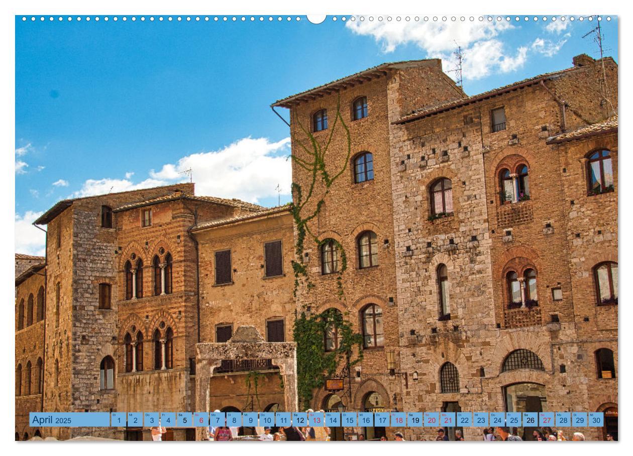 Bild: 9783383920929 | Impressionen aus San Gimignano (Wandkalender 2025 DIN A2 quer),...