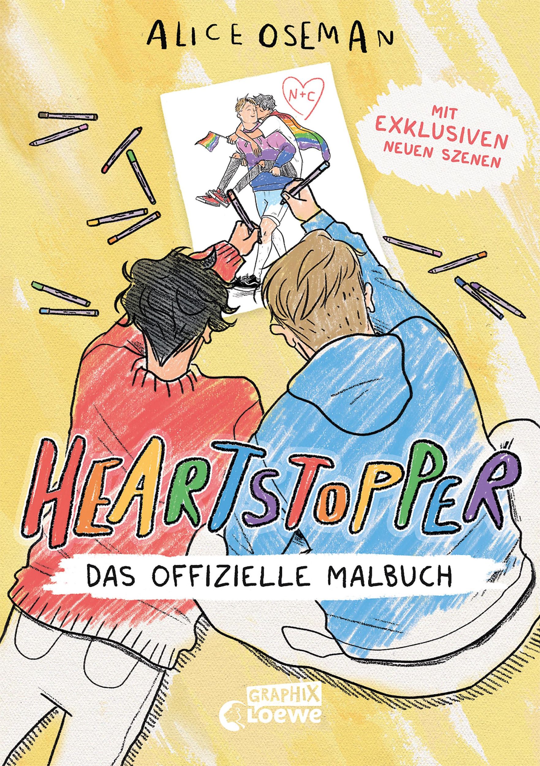 Cover: 9783743215979 | Heartstopper - Das offizielle Malbuch | Alice Oseman | Taschenbuch