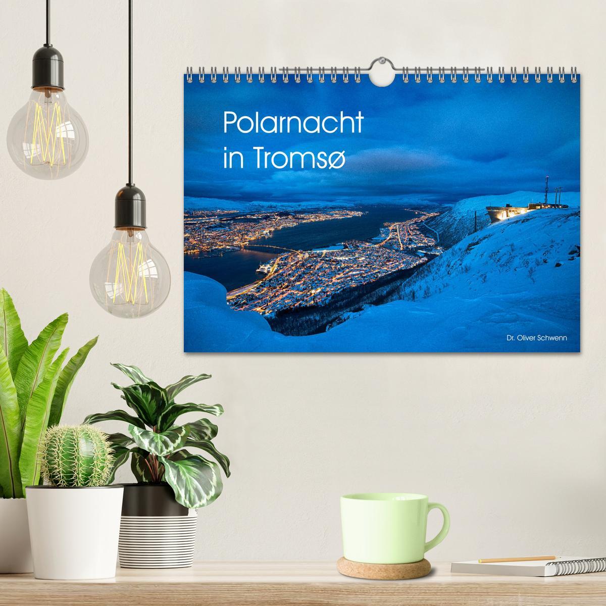 Bild: 9783435114290 | Polarnacht in Tromsø (Wandkalender 2025 DIN A4 quer), CALVENDO...