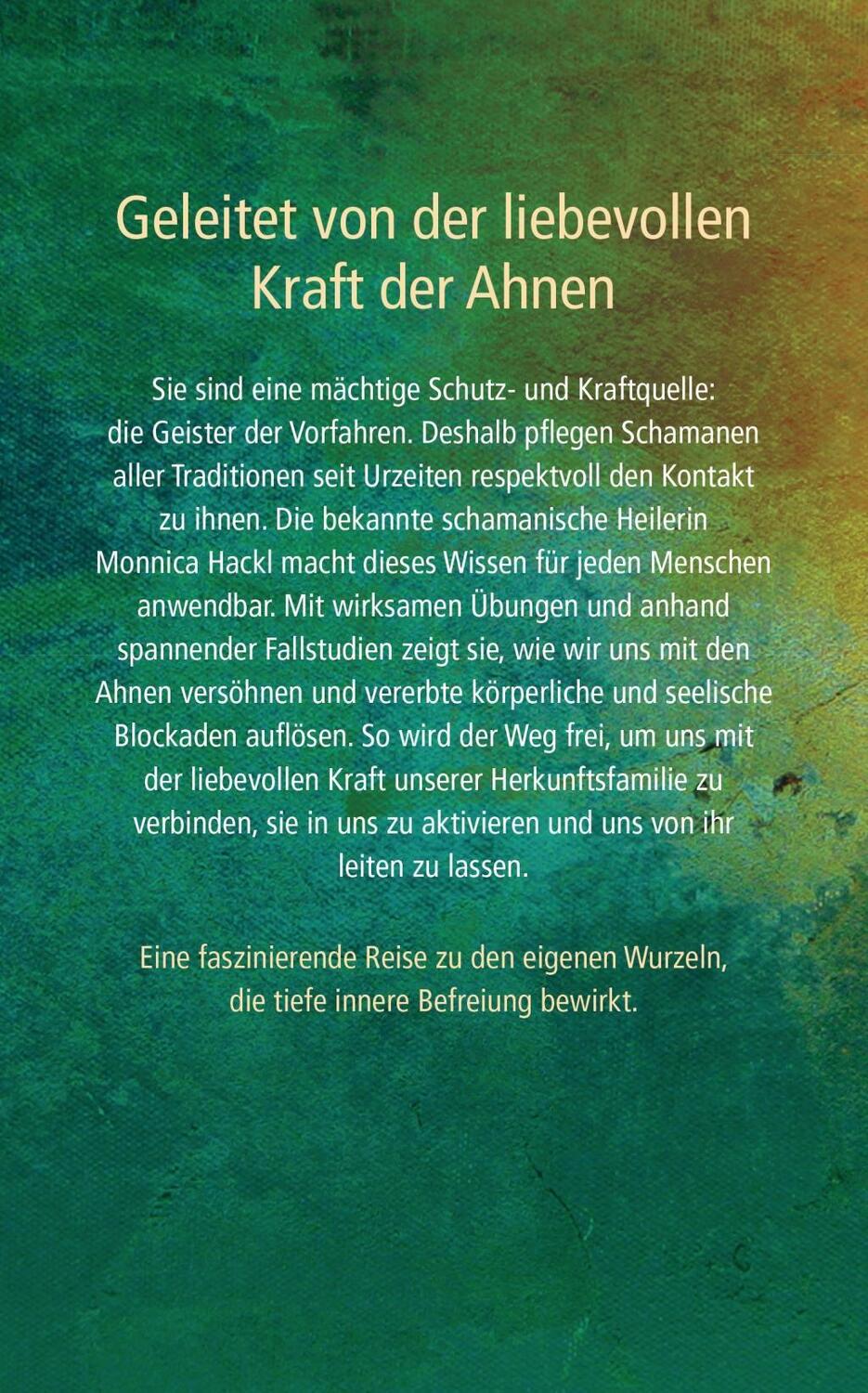 Bild: 9783778775110 | Kraftquelle Ahnen | Monnica Hackl | Buch | Deutsch | 2016 | Ansata