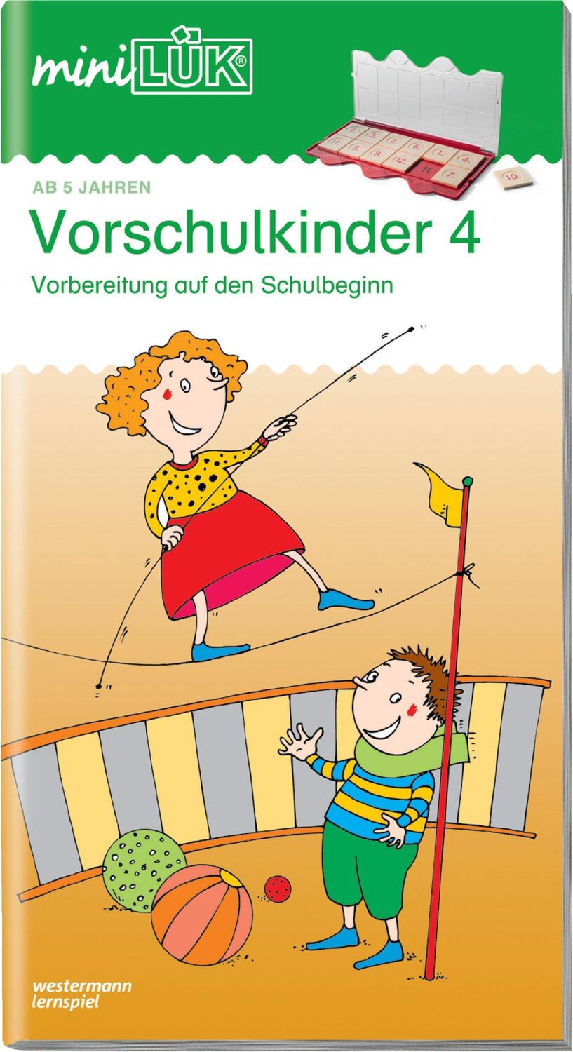 Cover: 9783894141042 | miniLÜK. Vorschulkinder 4 | Heinz Vogel | Broschüre | 29 S. | Deutsch