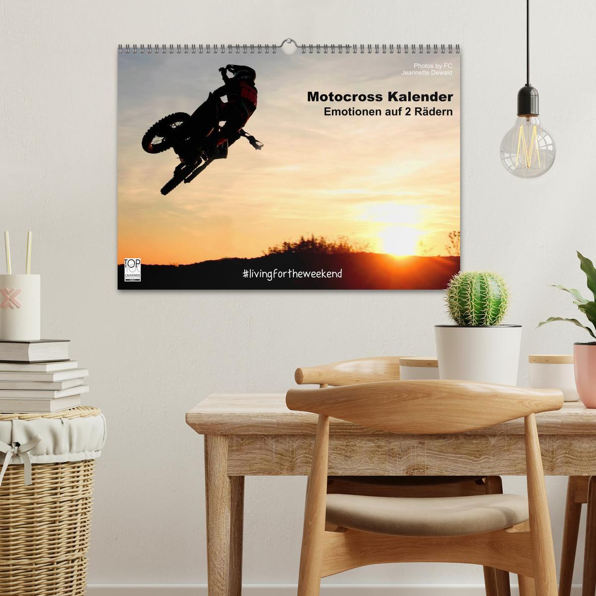 Bild: 9783435517527 | Motocross Kalender - Emotionen auf 2 Rädern (Wandkalender 2025 DIN...