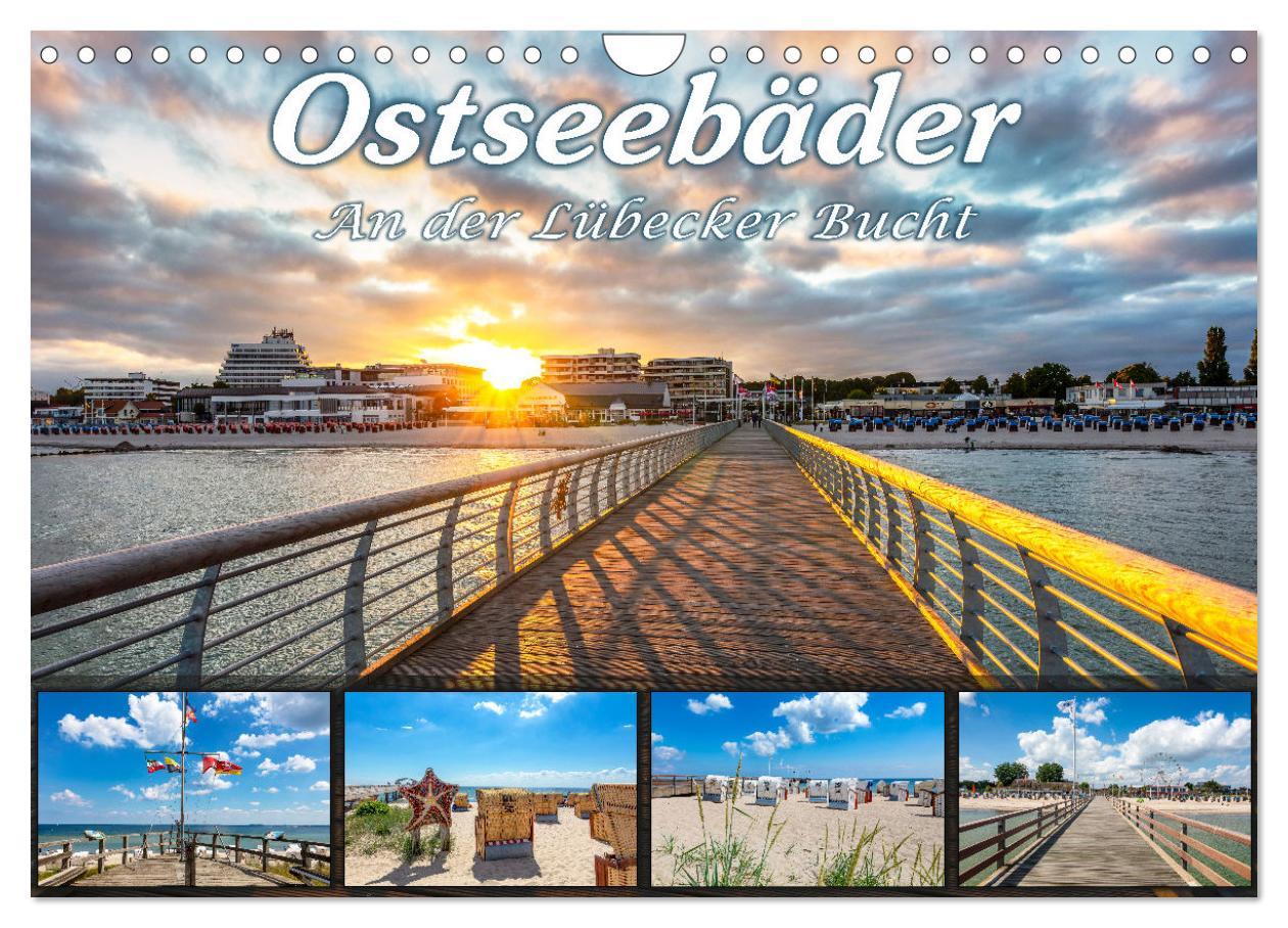 Cover: 9783383961892 | Ostseebäder an der Lübecker Bucht (Wandkalender 2025 DIN A4 quer),...