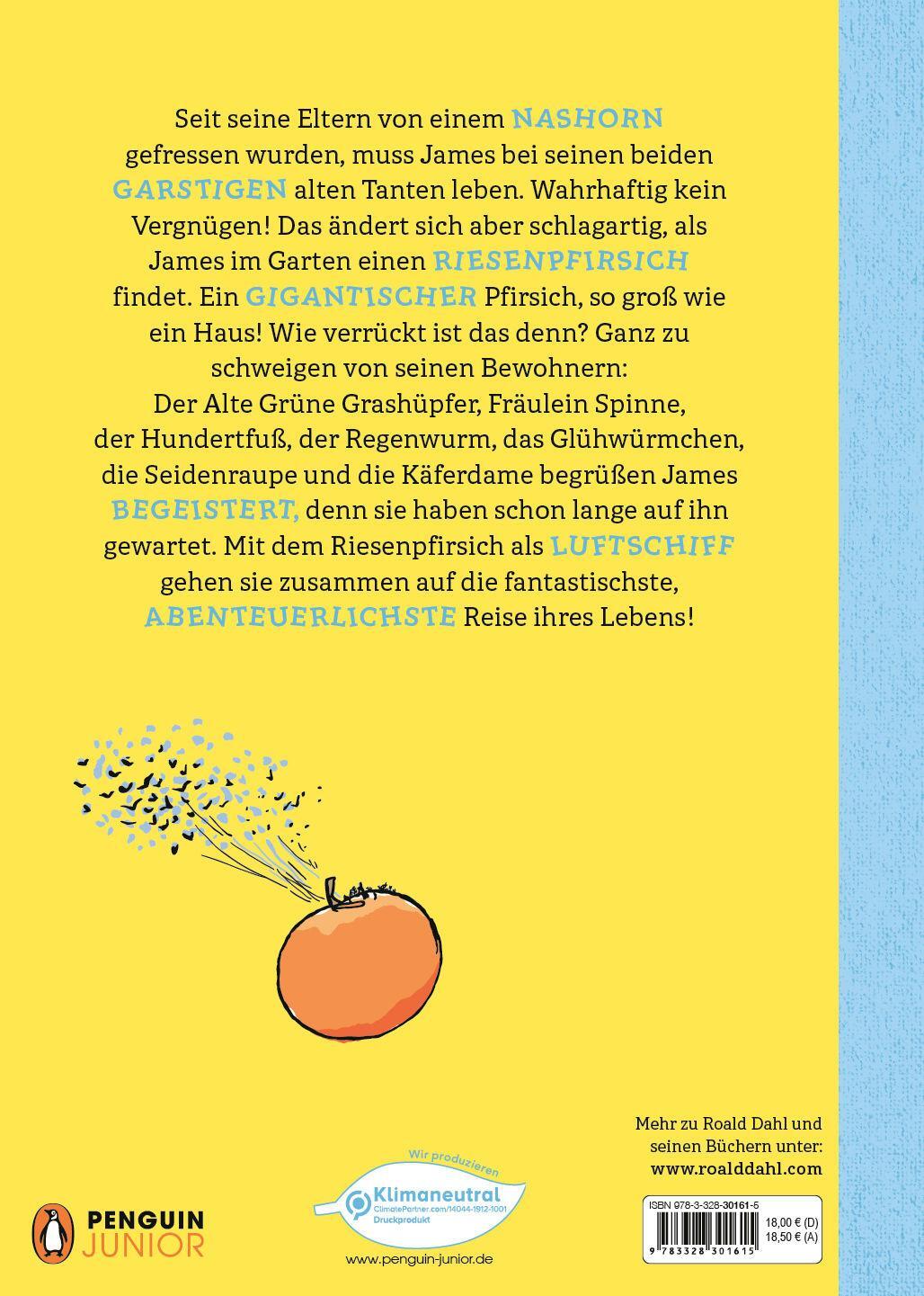 Bild: 9783328301615 | James und der Riesenpfirsich | Roald Dahl | Buch | 176 S. | Deutsch