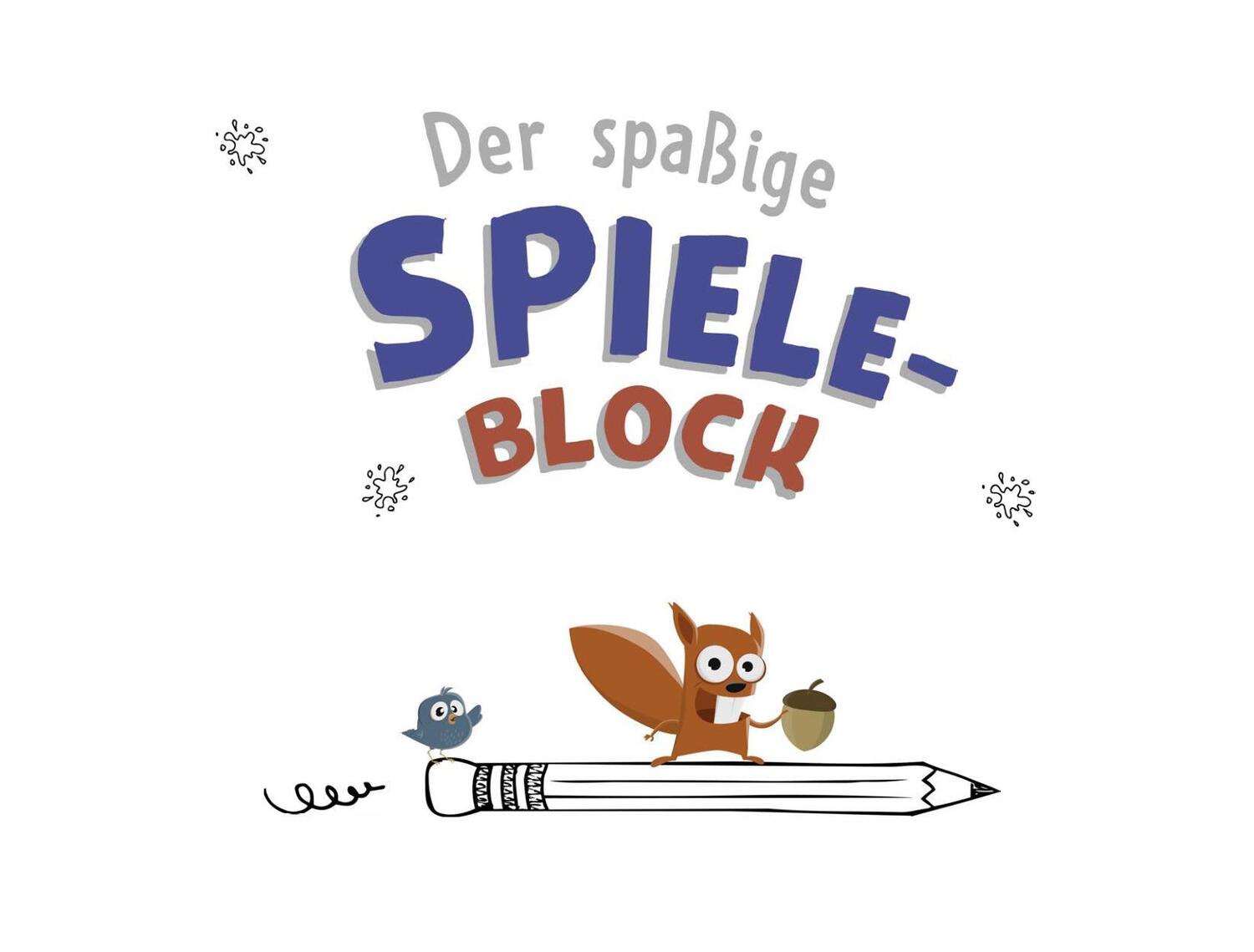 Bild: 9783625196044 | Der spaßige Spieleblock | Taschenbuch | 96 S. | Deutsch | 2024